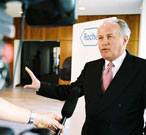 Franz Humer, chairman, Roche